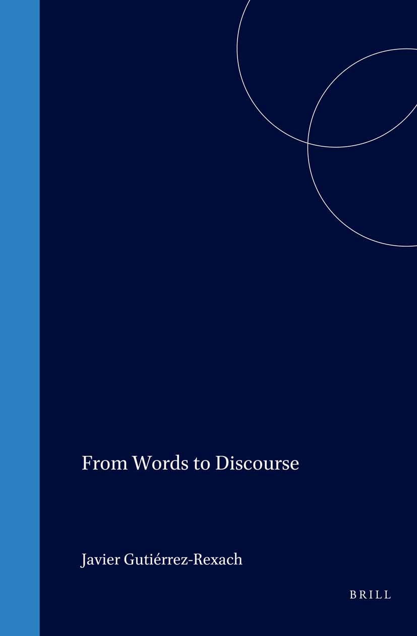 Book cover image for From Words to Discourse ISBN: 9780080439914